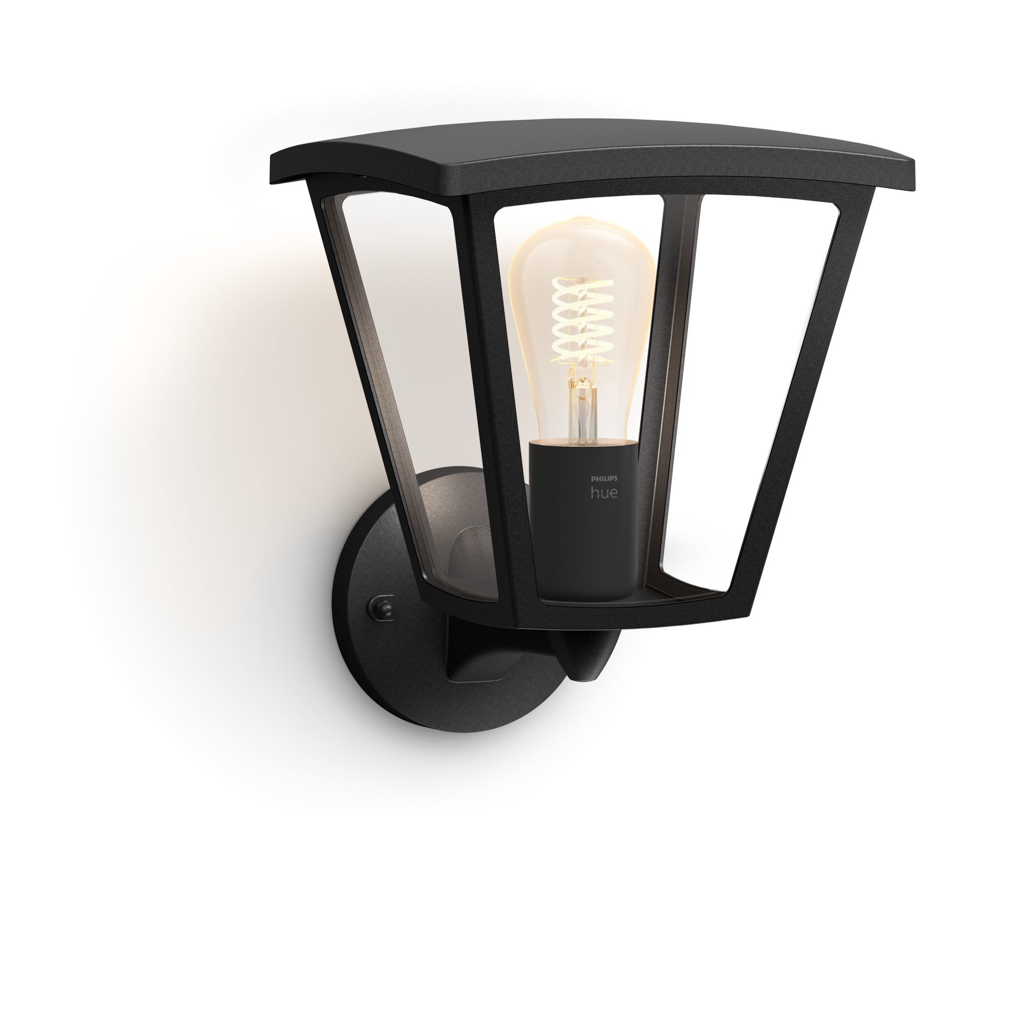 Philips Hue Inara Outdoor Wall Light - Black - E27 - LED - Dimmable