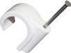TRU COMPONENTS Spijkerclip TC-10354936 Bundel-Ø 10 mm Wit 100 stuk(s)