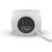 TnB - Multiprise - 230 Volt wisselstroom V - 3680 Watt - sorties : 3 (USB, 3 pôles) - câble de 1,43 m - blanc