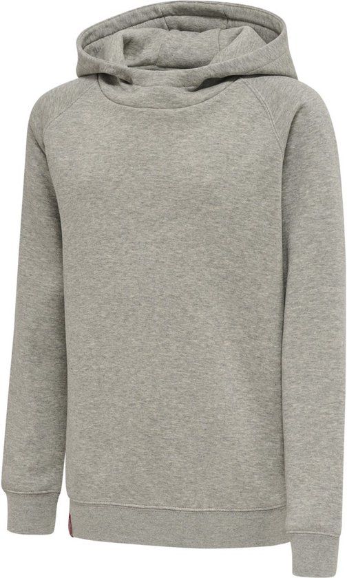Hummel Hmlred Classic Hoodie Kids Grey Melange 164 - Sweater met capuchon voor kinderen
