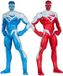 McFarlane Toys Figurine d'action DC Multiverse 2-Pack Superman Blue vs. Superman Red (Gold Label) 18 cm Figurine d'action