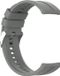 Merkloos / Sans marque DRAGON ECOM INTERNATIONAL LIMITED Horlogeband 22 mm Grijs Siliconen Geschikt voor Garmin/Huawei/Samsung Galaxy Watch