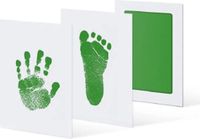 Heble Baby Handafdruk en Voetafdruk - Groen