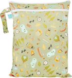 Bumkins - Wet / Dry Bag | met 2 Vakken - Waterdichte Luierzak & Waszak - Wetbag voor Nat en Droog - Camp Gear