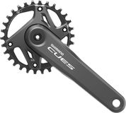 Shimano CUES FC-U6000 1x9/10/11-voudig crankstel, zwart, 165 mm