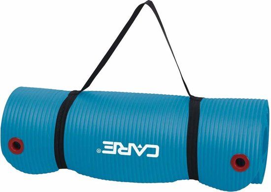 Care Fitness Yoga Mat - 183 x 61 x 1.5 cm - Blue