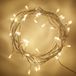 Lights4fun LED-lichtketting | 50 LED's, warm wit licht | met afstandsbediening en timer | werkt op stroom | decoratie voor ramen, kinderkamers en slaapkamers | kerstboomdecoratie voor binnen | transparante kabel | lengte 4 meter