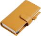 Marque non spécifiée Companion Traveler Housse de carnet - Cuir - Galet-Moutarde