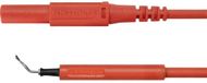 Schützinger câble adaptateur fiche 4 mm point de test rouge