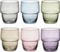 Secret de Gourmet water/sap glazen Rodrig - 12x stuks - 280 ml - Drinkglazen - Waterglazen - Stapelbaar
