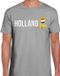 Bellatio Decorations Verkleed shirt voor heren - Holland - grijs - supporter - themafeest -Nederland L
