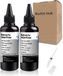 HP/Canon/Epson/Brother Encre noire, 2x100 ml, systèmes CISS
