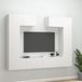 Maison Exclusive - Ensemble de meuble TV, 6 pièces, blanc, en panneau de fibres de bois