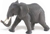 Safari Speeldier Afrikaanse Olifant Junior 16,5 Cm Grijs