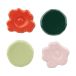 Marimekko Porte-baguettes Unikko & Kivet, lot de 4 pièces Rose-poire-rouge-vert foncé