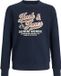 JACK&JONES JJELOGO SWEAT CREW 2 COL 25/26 NOOS JNR Garçon Sweat 140 Coton/Polyester Sky Captain