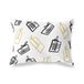 BonaMaison Willekeurig Patroon Decoratieve Kussensloop, Kussenhoezen Bank, Decoratieve Kussenhoesjes, Kussensloop; Sofa, Slaapkamer, Kantoor, Auto 35x50 Cm - Ontworpen en vervaardigd in Turkije