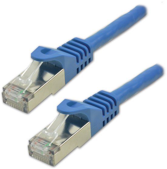 Mcl CAT 7 S/FTP LSZH Patch Cable - 1M Blue