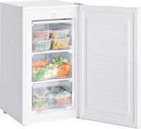 KitchenBrothers Vriezer - 64L - Compact Tafelmodel - Wit