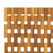 vidaXL Badmatten Naturel 95 x 140 cm Massief Acacia Hout