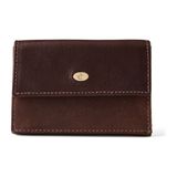 Esquire Leren Portemonnee Chicago Wallet Brown Donkerbruin