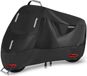 Housse de moto imperméable - Housses de moto pour extérieur - Protection contre la pluie, les UV et la poussière - 5 bandes réfléchissantes - 2 trous de serrure - 1 poignée - 1 sac de rangement - Moto Scooter Cyclomoteur - 2XL: 245x95x125 cm