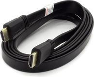 Nedis HDMI 2.0-kabel HD4K20F, 2 meter, 4K, plat, zwart