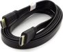 Nedis HDMI 2.0-kabel HD4K20F, 2 meter, 4K, plat, zwart