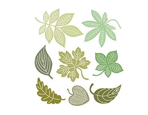 INNSPIRO ZAG fijn stanssjabloon bloemen en planten herfstbladeren 8u