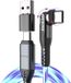 Statik PowerPivot câble de recharge et de données - 1m - USB-C vers USB-C - Adaptateur LED et USB-A - Plastique - 60W