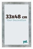 Your Decoration - Cadre photo 33x48 cm - MDF - Fer brossé - Mura