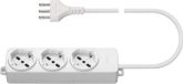 VIMAR 01290.CC.B multiprise avec câble de 2 m - Prises universelles