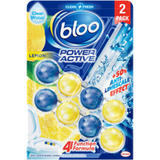 Bloo Power Actieve Citroen Toiletverfrisser - 2-pak