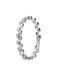 Lucardi Dames Zilveren ring blad - Ring - 925 Zilver - Zilverkleurig - 18.5 / 58 mm