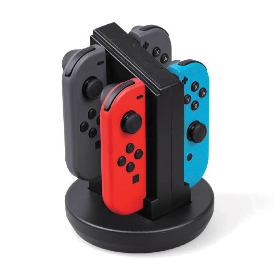 Qware Nintendo Switch oplaadstation voor 4 Joy-Cons