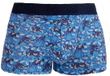 HOM Vibe Boxer Briefs H01 Blue Print Men's XL