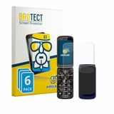 BROTECT Screenprotector 6 Stuks voor Guwet G739 (Voor+Achter) Transparant