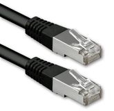 1aTTack.de 2m CAT6 LAN-netwerkkabel RJ45 1000 Mbit, 1 stuk - zwart
