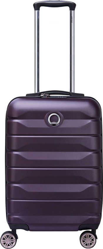 Delsey Air Armour Cabin Trolley 55cm - Dark Purple