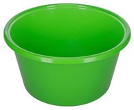 Kerbl Voerbak, groen, Ø31,5cm x 16,7cm, 8l, kunststof, paarden, kalveren, slagvast, temperatuurbestendig