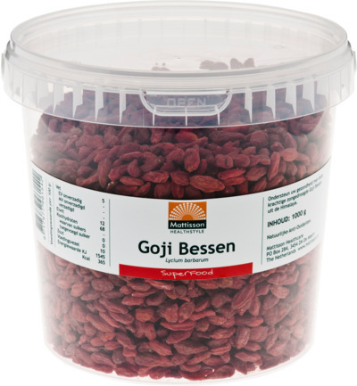 Mattisson Goji Bessen Gedroogd 1000gr