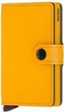 SECRID Miniwallet Yard Portemonnee Dames - Geel