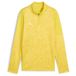 PUMA Maillot d'Entraînement teamCUP Fermeture Éclair 1/4 - Faster Yellow/Argenté Enfant, pointure 176 cm