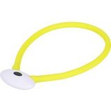 AniOne Lichte Ring Siliconen Ketting geel S–M