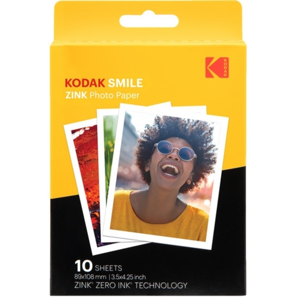 Kodak Zink paper 3x4 10 pack