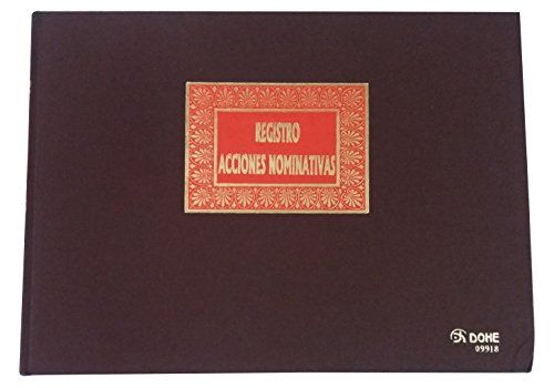 DOHE Bosnie 9918 registerboek - Nominative acties - liggend formaat
