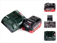 Metabo accu basisset 18 V met 1x accu LiHD 5,5 Ah ( 625368000 ) + oplader ASC 145 ( 627378000 )