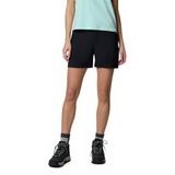 Columbia Women's Leslie Falls Long Short 2, Hiking Shorts, Black, W4/L9