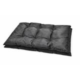 Matras Oxford-stof zwart 70 x 110 cm