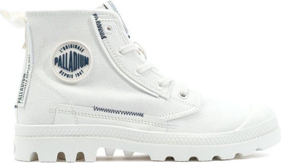 Palladium Pampa Underlayer - Dames - star white - maat 37 - Lage sneakers - Textiel